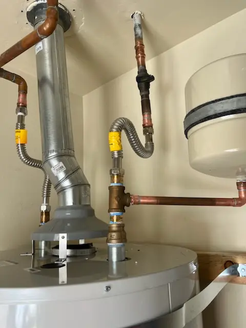 Water heater installation and plumbing repair in Mill Pond Village
