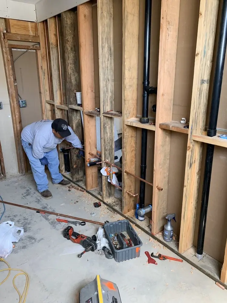 Commercial rough-in plumbing for Gas Line Repair in Mill Pond Village